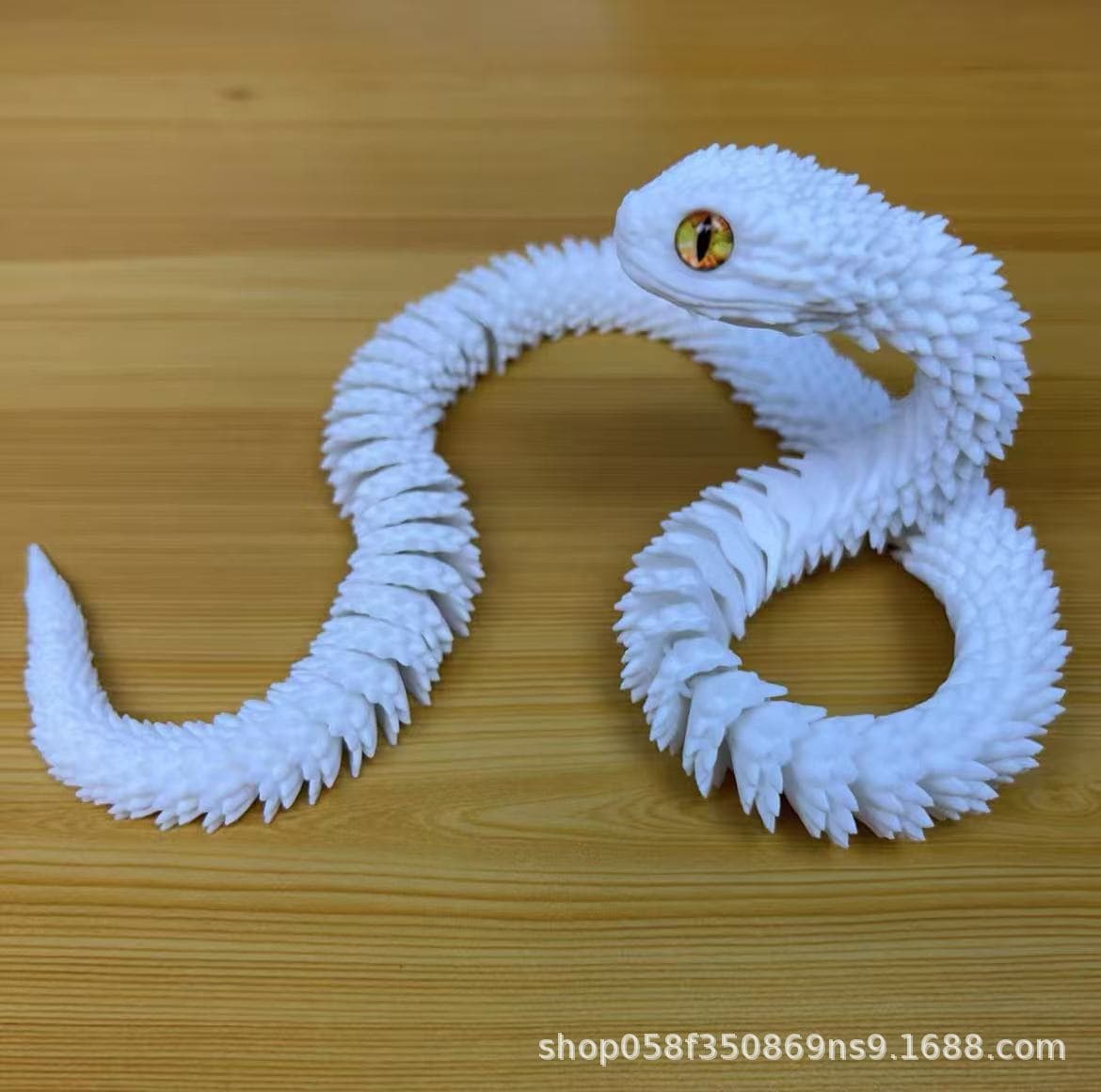 【30cm】white viper (high quality safety material)