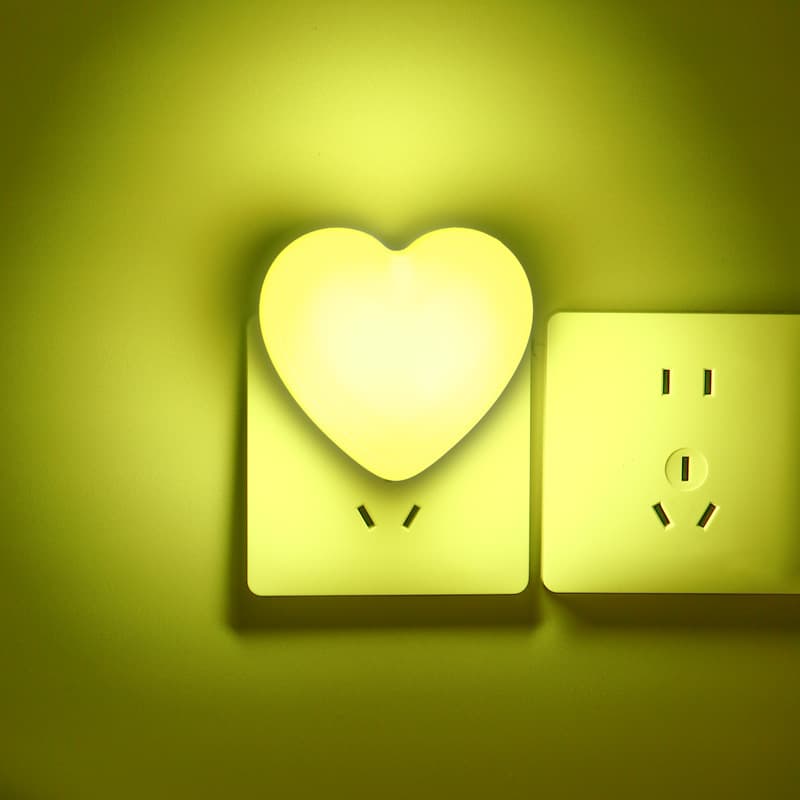 [light control] yellow cute heart (us standard)