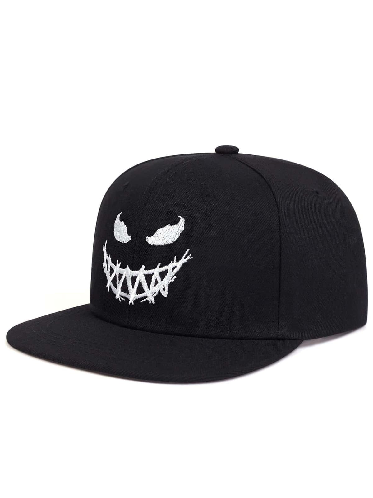 Venom smiley flat brim hat