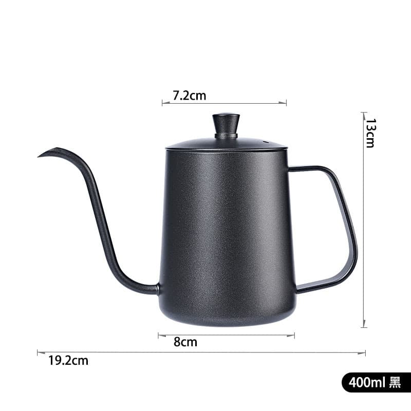 400ml black 1mm thick steel