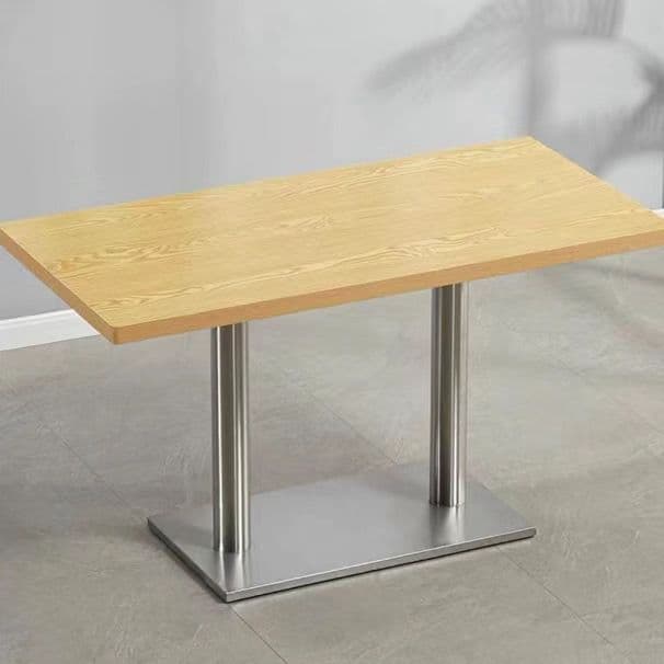 Stainless steel plate, natural wood color, 120*60 cm (single sheets not shipped)