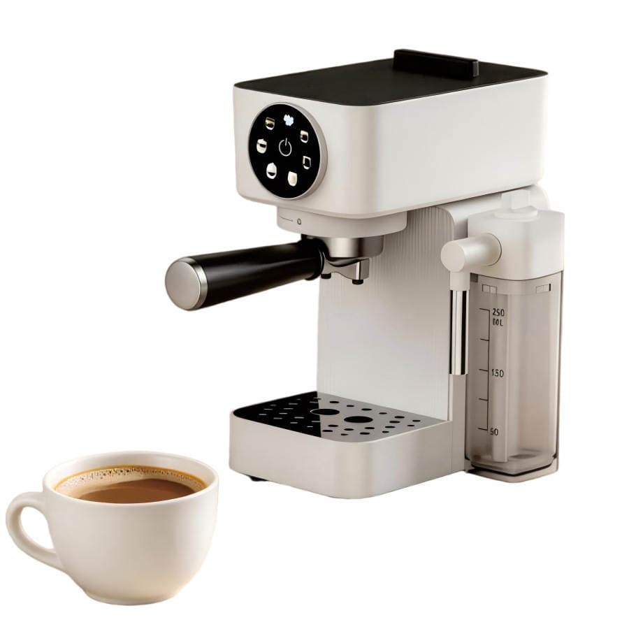 Yarı-avtomatik İtalyan espresso qəhvə maşını, ev üçün, yüksək təzyiqli ekstraksiya 5