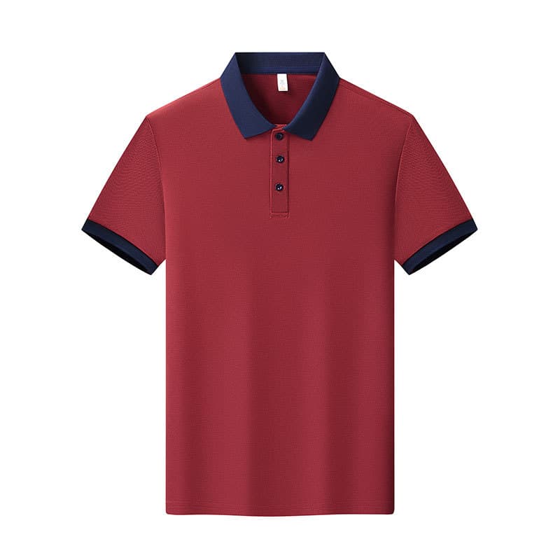 Wine red and navy blue
