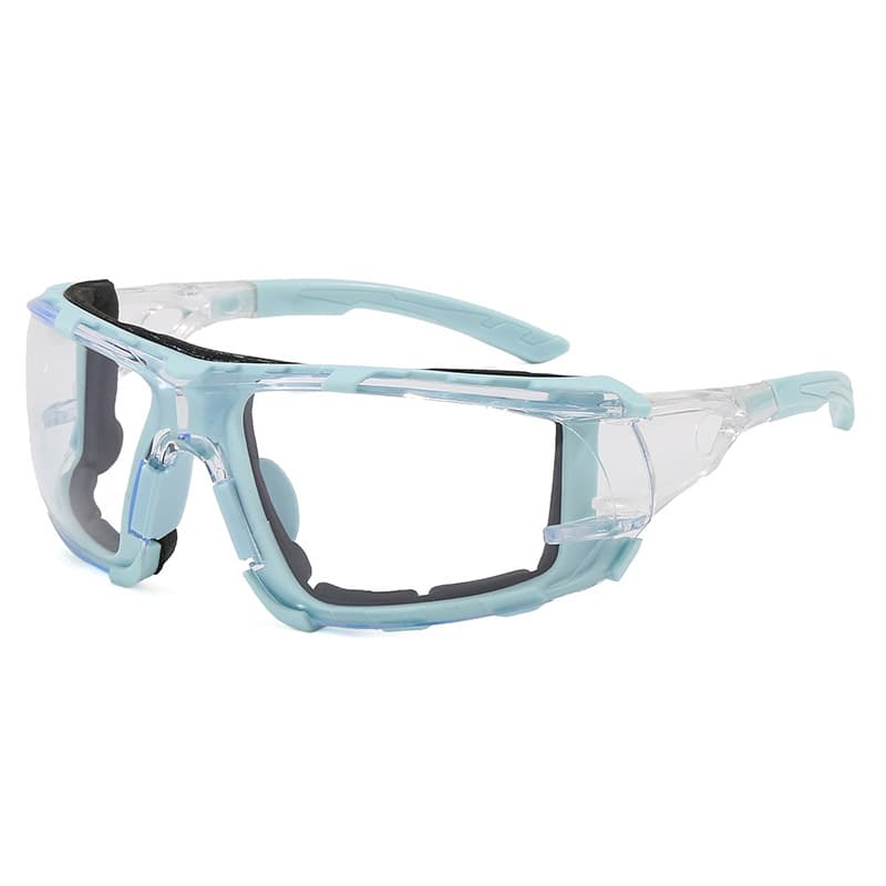 Light blue transparent film