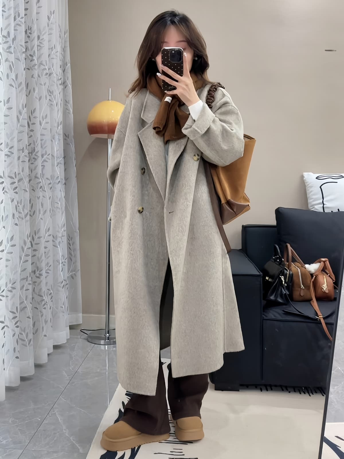 Warm oat color