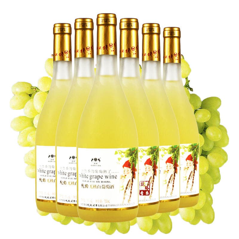 Xinjiang Camel Bell non-nuclear white wine 10 degrees 750ml whole box 6 bottles of Xinjiang wine free shipping 1
