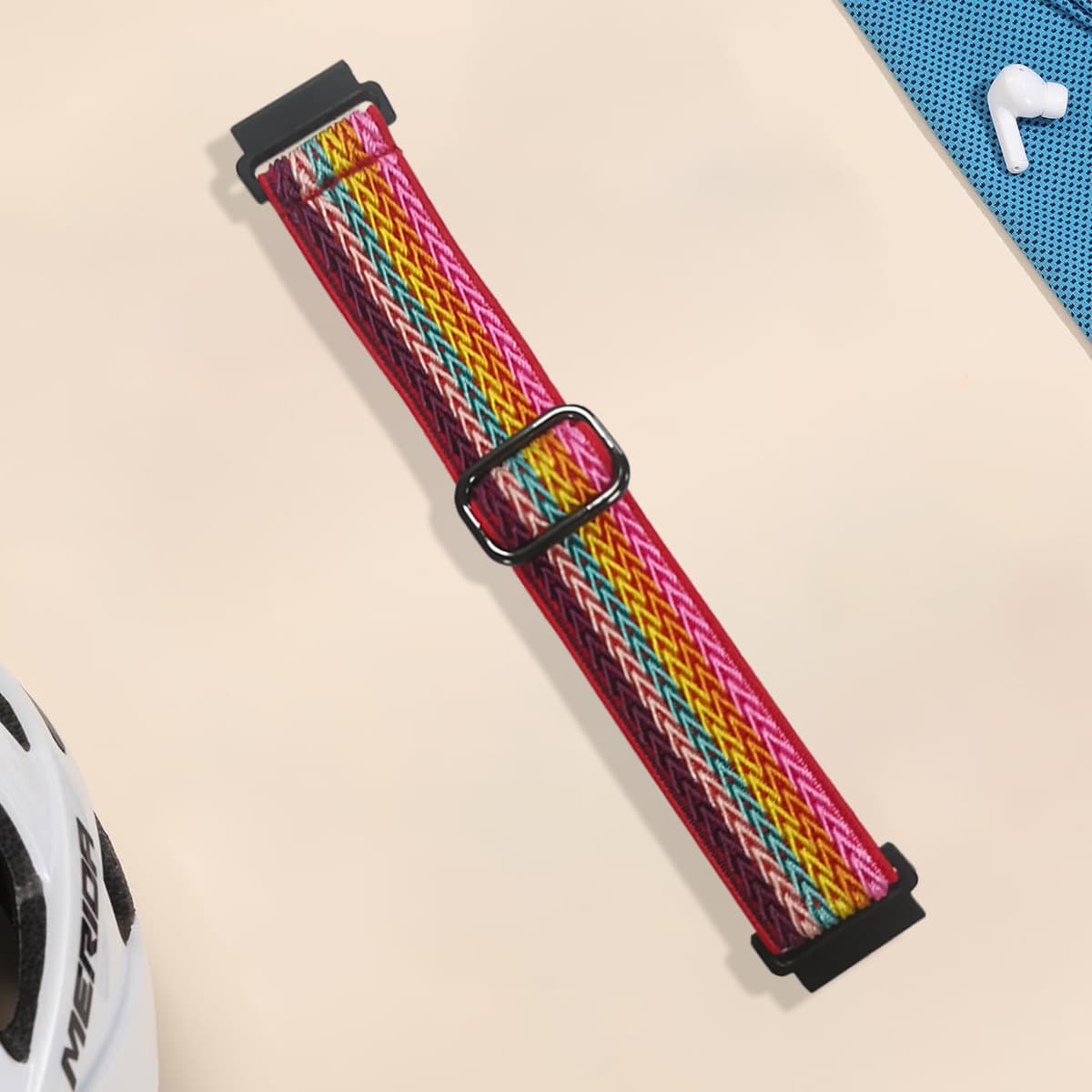 Wave pattern-dazzling rainbow