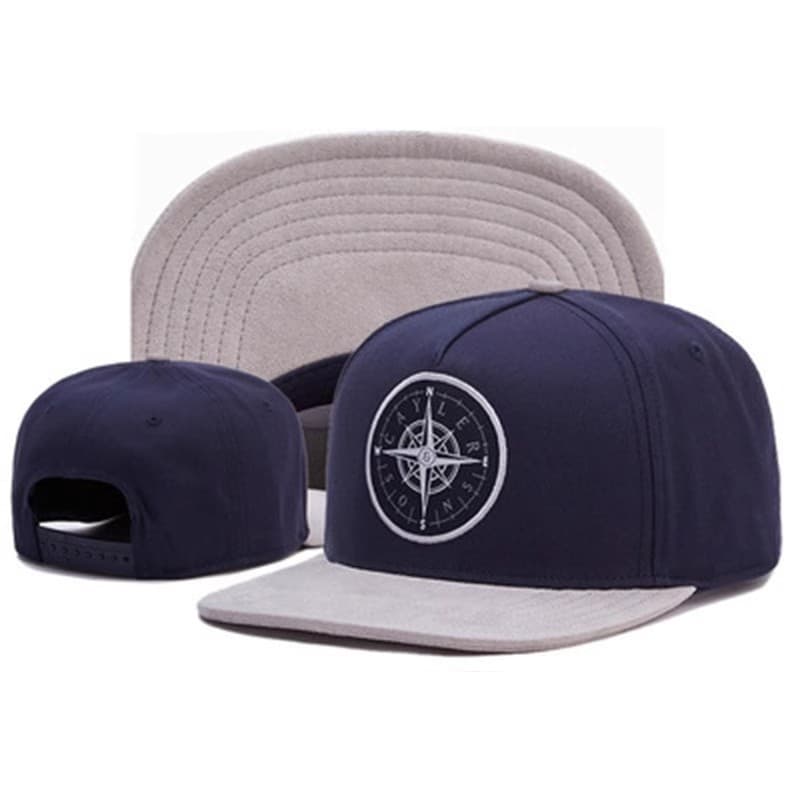 Navy blue flat eaves [compass]