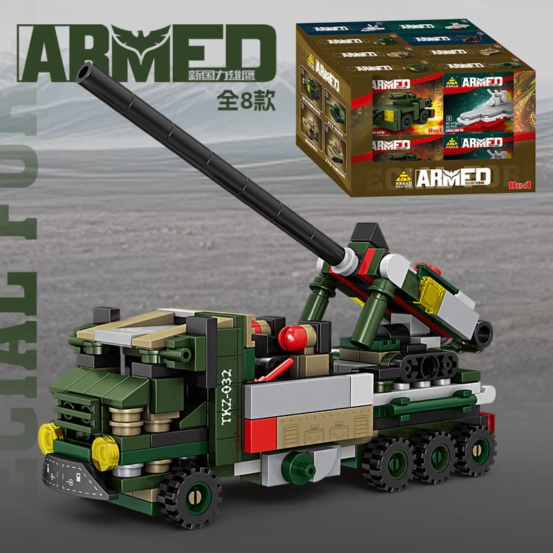 Kai zhi 8300 yitian missile launcher vehicle [single box price, buy a full set of 8]