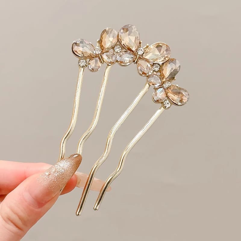 2#Golden butterfly comb