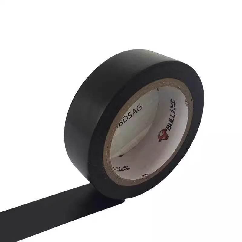Bull PVC qara yüksək yapışqanlı, alov gecikdirici, yüksək temperatura davamlı elektrik izolyasiya lenti 2