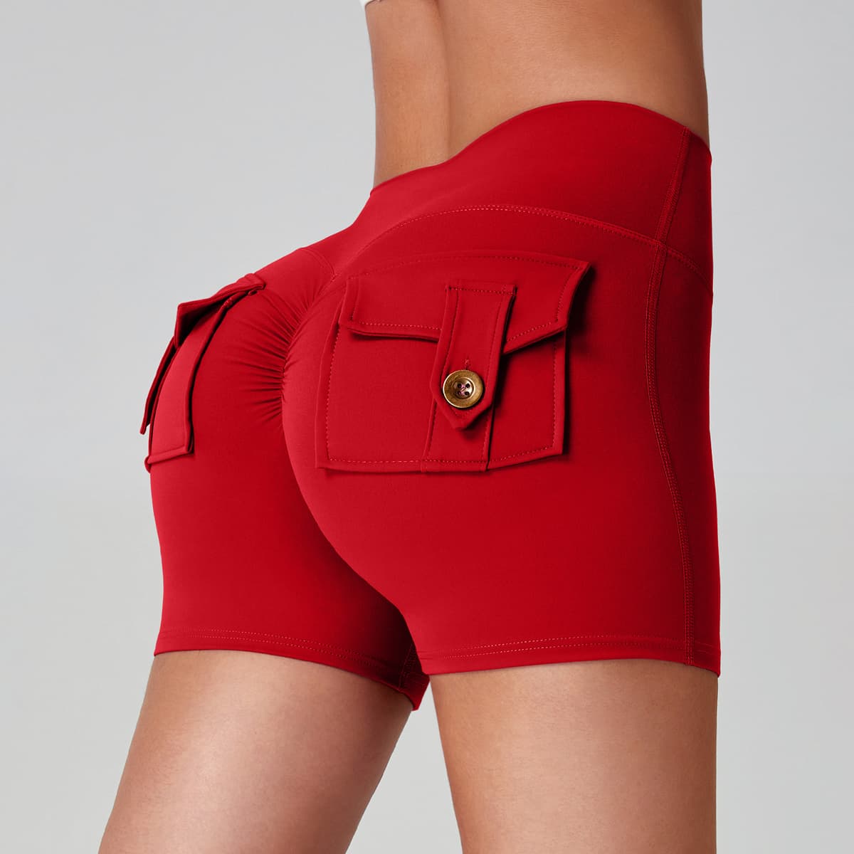 Bright red
