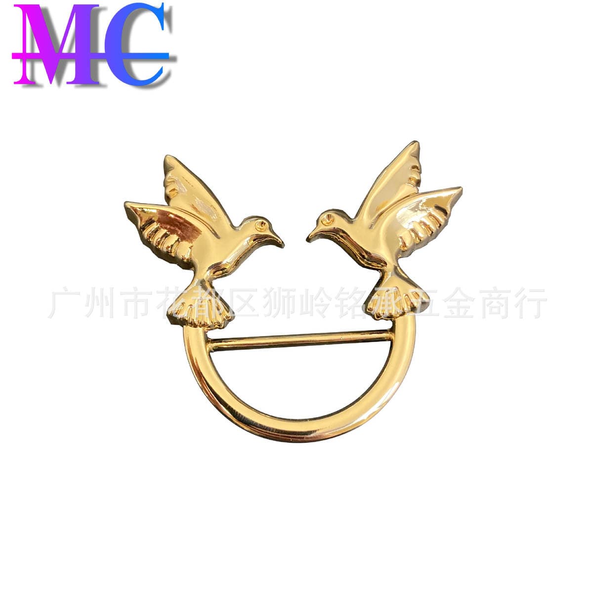 Factory direct supply exquisite luggage hardware decorative buckle swallow buckle diy handmade bag decorative accessories 3