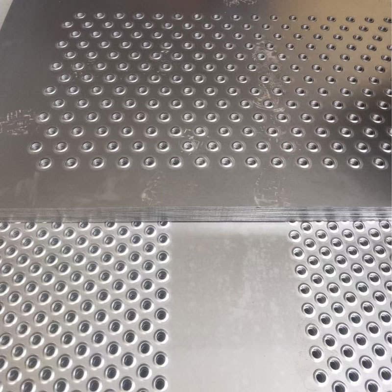 Perforated mesh, perforated sieve plate, straight hole perforated filter plate, metal sieve mesh, iron plate, curtain wall decorative perforated plate 3