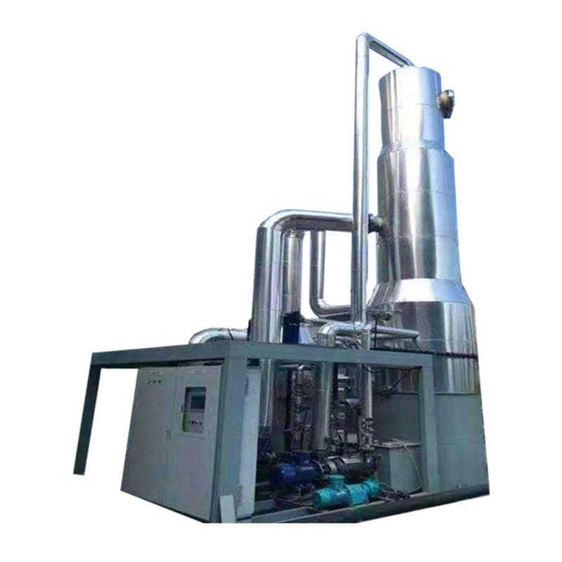 Ammonium xlorid və turşu tullantı sularının təmizlənməsi üçün laboratoriya MVR buxarlandırıcısı 5