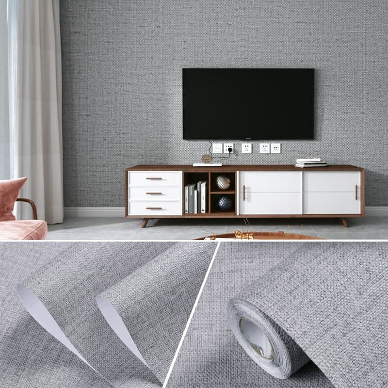 Medium gray linen -60cm * 1 m long