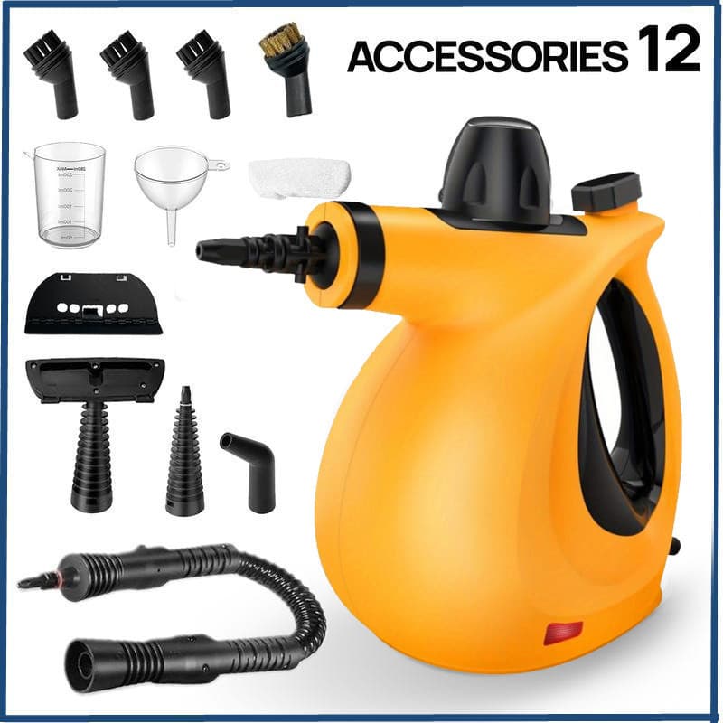 O-shaped cleaner yellow 12-piece set