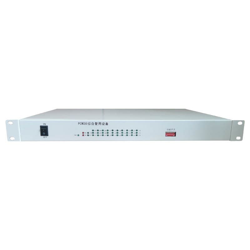 Pcm Multiplexing Equipment E1 (2M/G.703) for Transmission of 30 Telephone Lines, 19-Inch 1U Rack-Mounted, Ac220V 3
