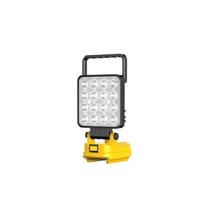 Yellow dewalt [16 lights] dual usb output