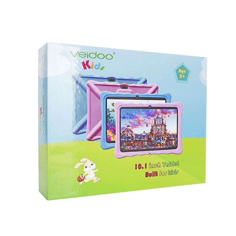 Veidoo10 inch WIFI learning smart family education machine IPS screen Android 10 with love doll children's tablet 5