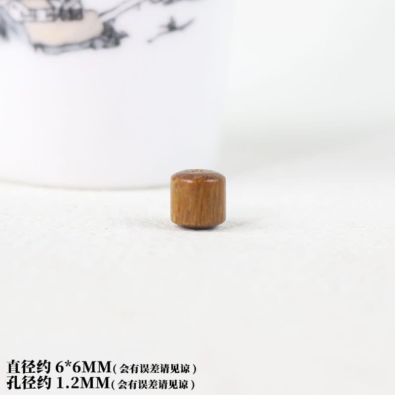 Precision bucket beads 6mm each