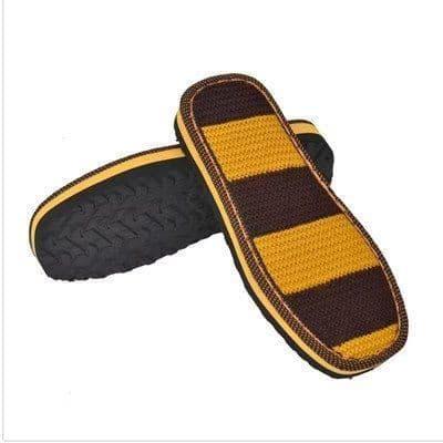 Ordinary wool (Coffee + yellow)