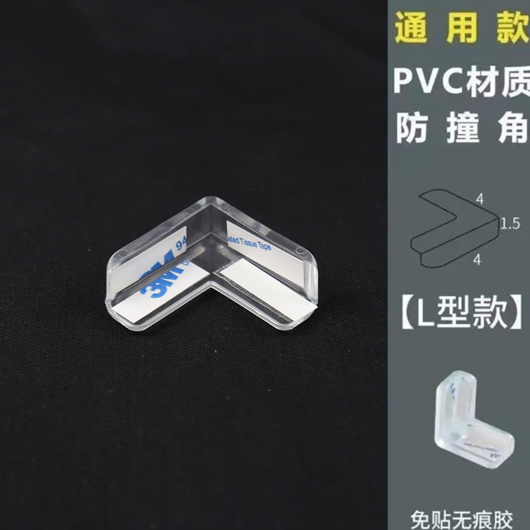L type with acrylic glue