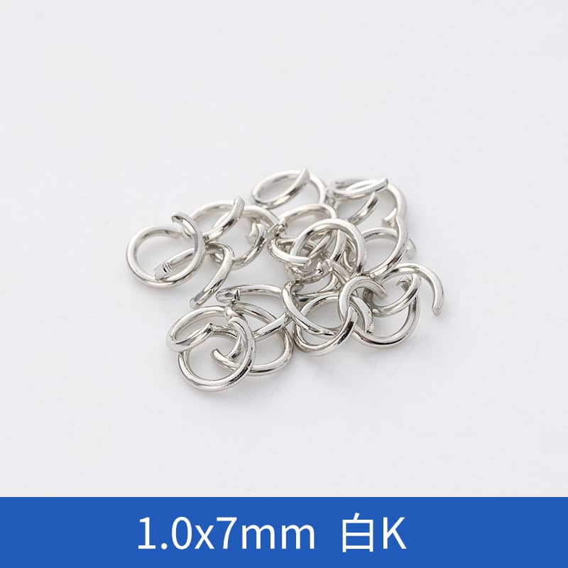 1.0*7mm nickel-free white k [100]