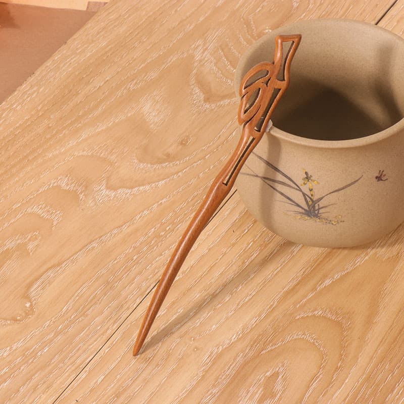 (18cm) new green sandalwood-----Bamboo leaves