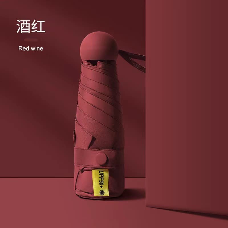 6 bone [thickened vinyl] wine red