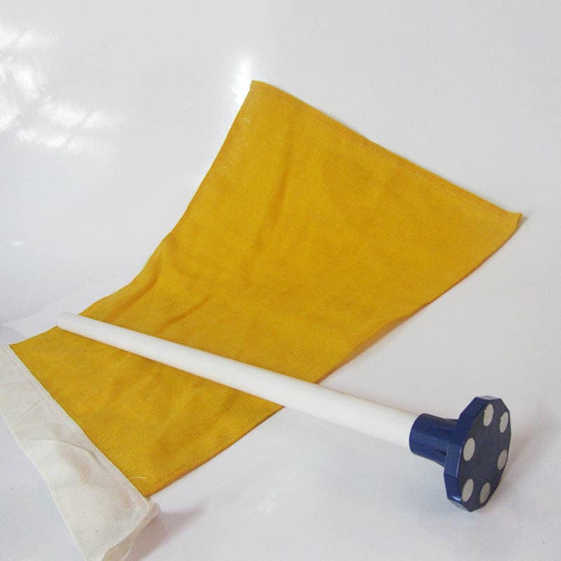 Railway Stainless Steel Magnet Flagpole Railway Signal Equipment Red Signal Flag Yellow Flag Pvc Magnet Flagpole 4