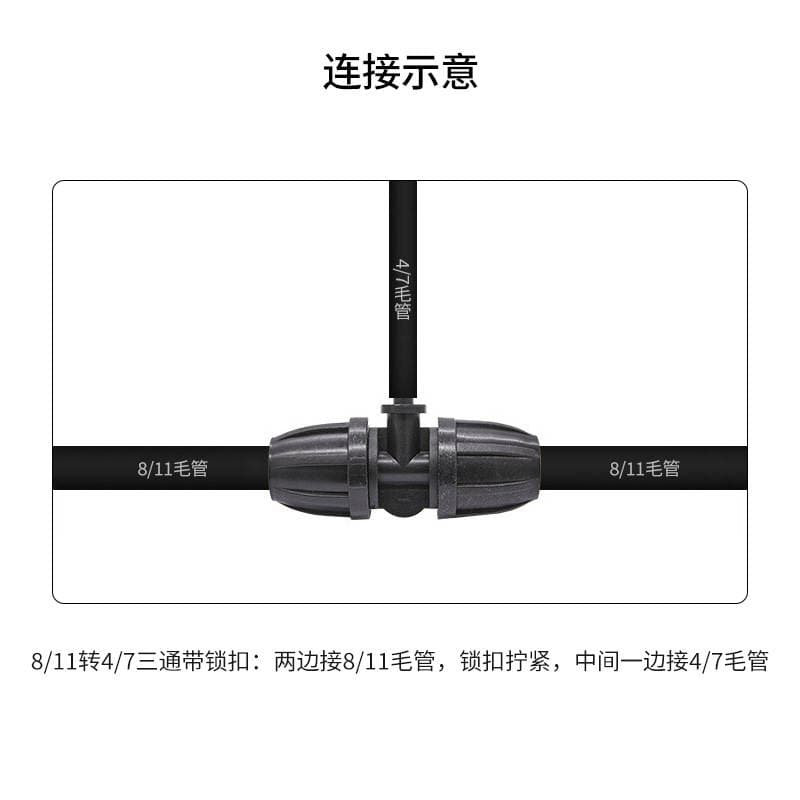 Micro-Spray Gardening Variable-Diameter Capillary Hose Watering Can Irrigation Special-Purpose Universal Household Wholesale Cross-Border Green Plant Magic Tool Agricultural Farmland 4
