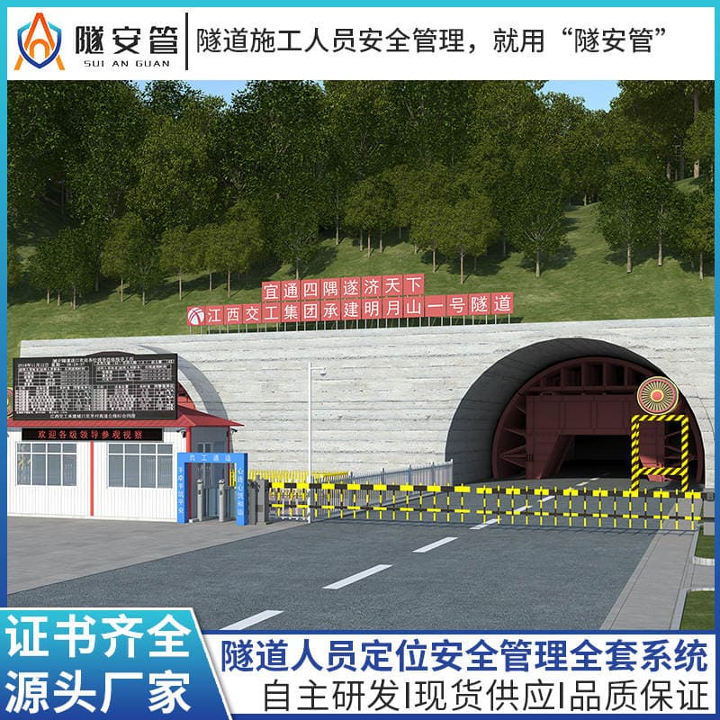 Mine Tunnel Staff Vehicle Management Positioning UWB System 30cm Accuracy Real-time Monitoring Human Vehicle Shunt Equipment 1