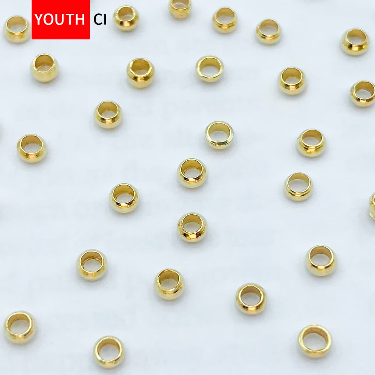 14k gold [positioning beads]
