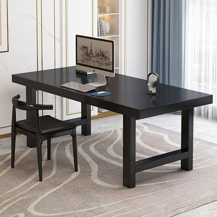 Black solid wood