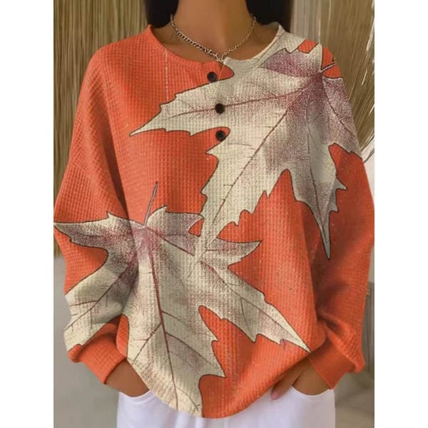 Cross-border foreign trade Amazon new model retro 3D digital print three-button women's stand-up collar Polo top