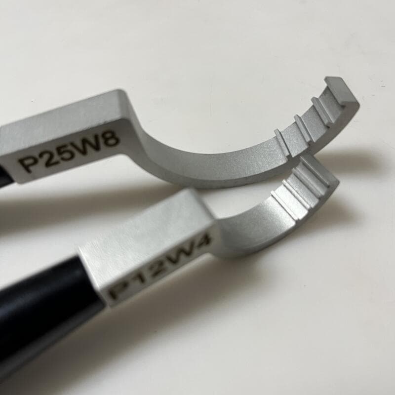 Pillar Pfa Bead-Type Fitting Wrench Metal Stainless Steel Crescent Wrench Pfa Flared Fitting Wrench 3