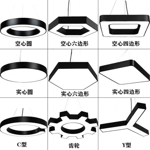 Industrial-Style Office Pendant Lights with Creative and Unique Gear Design for Studio Front Desks, Internet Cafes, and Clothing Stores