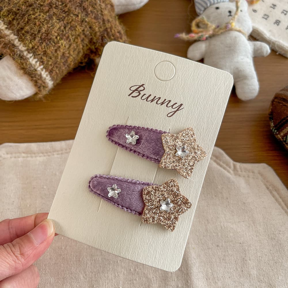 1# purple water drop bb clip