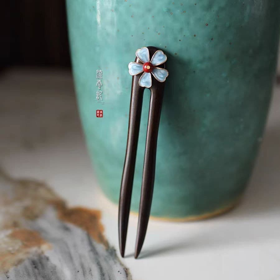 Morning flower [natural ebony]