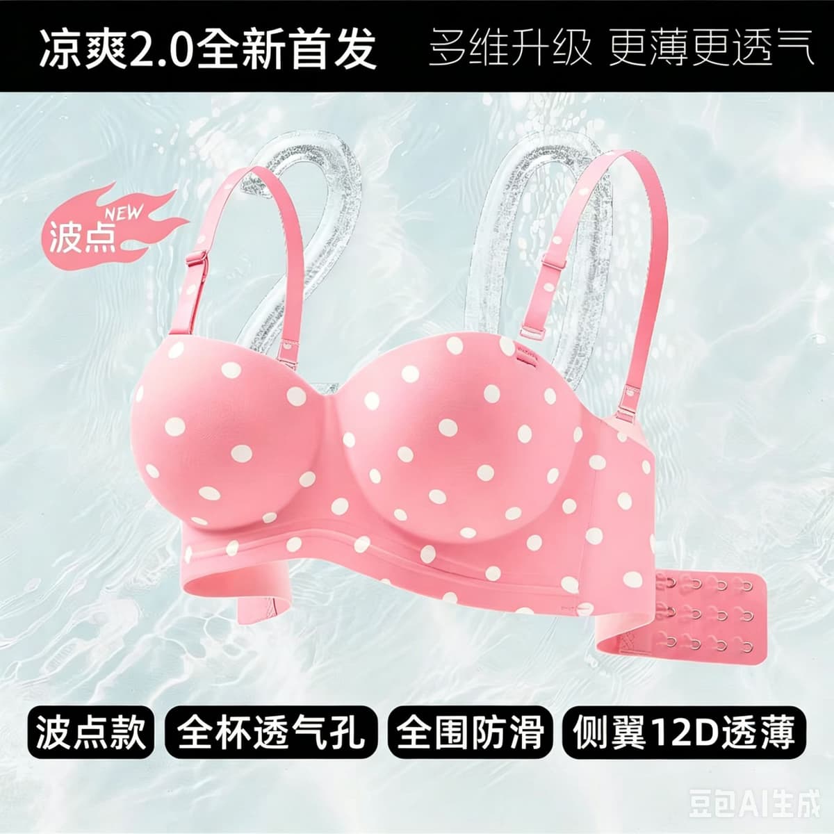 Pink and white polka dots [original and authentic]