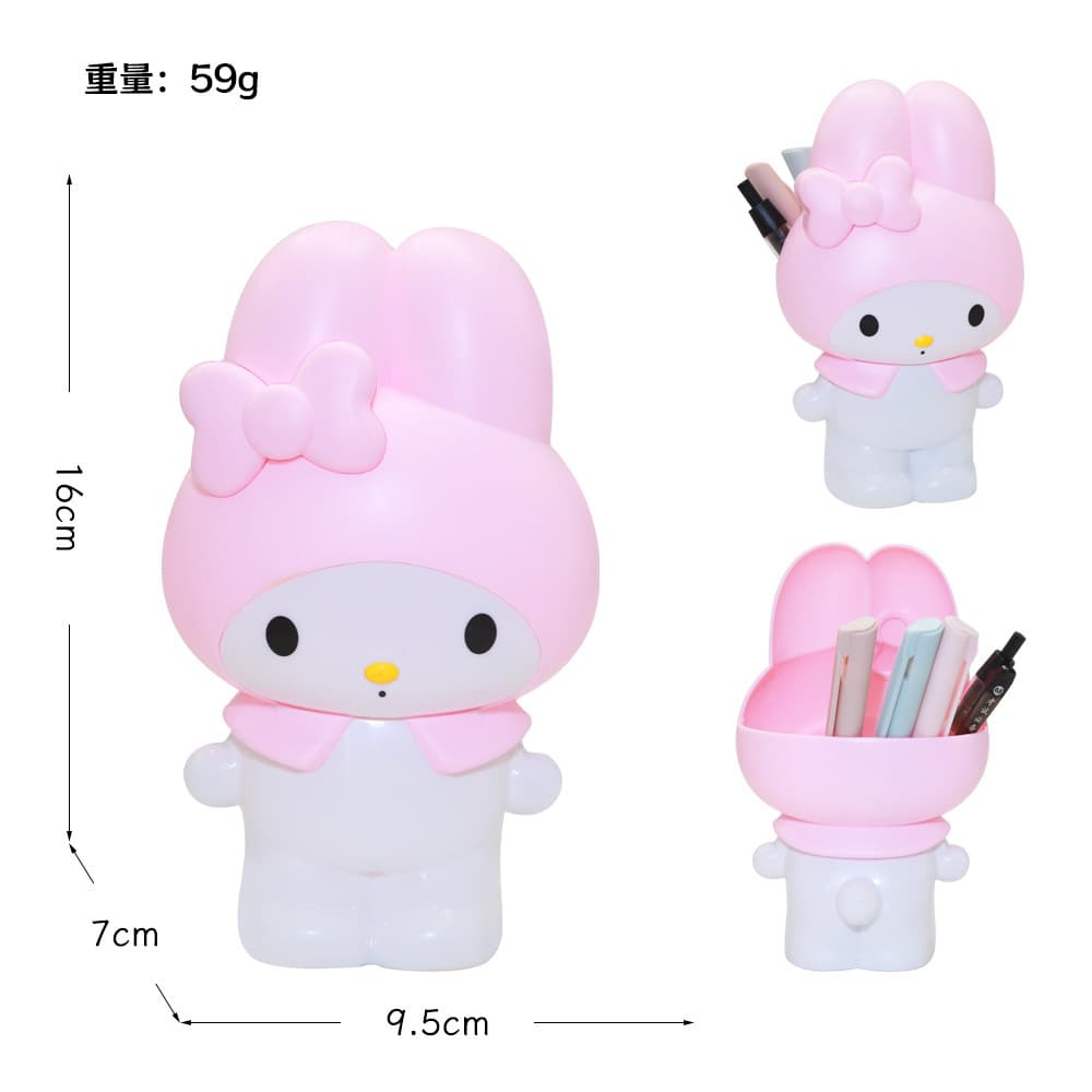 Plastic merlot pen holder