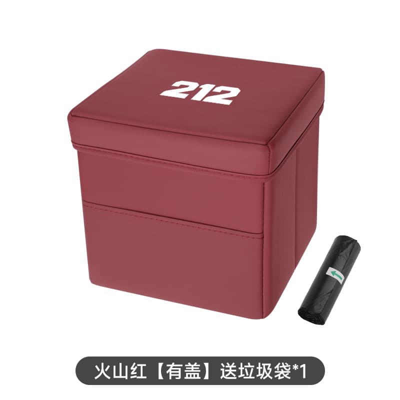 Volcano red [covered] free garbage bag*1