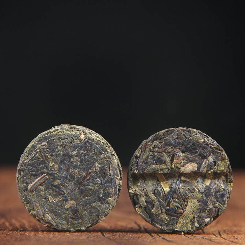 Yunnan Pu-er çayı, Jindian orijinal Tuo, Jade tortu, mini çiy çay 3