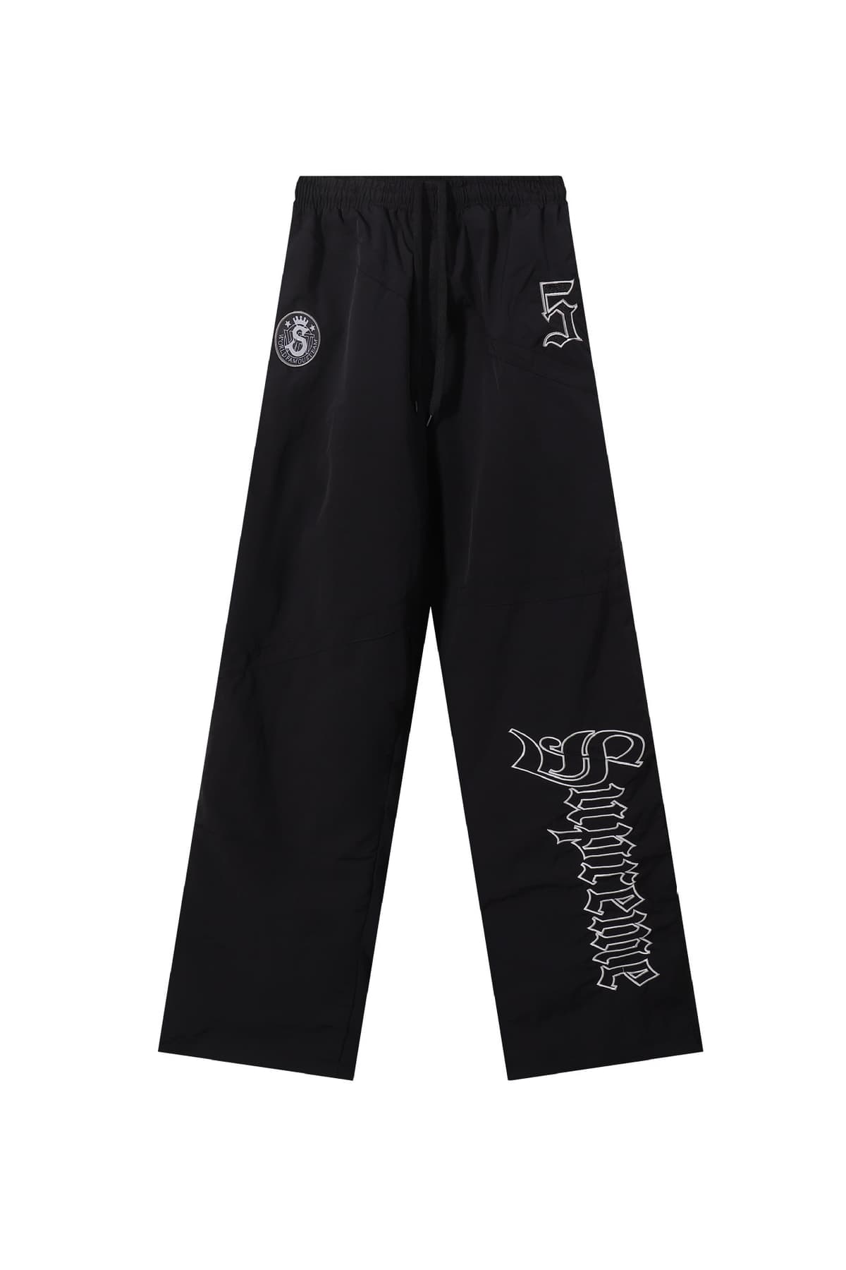 Handwritten cursive black [pants]