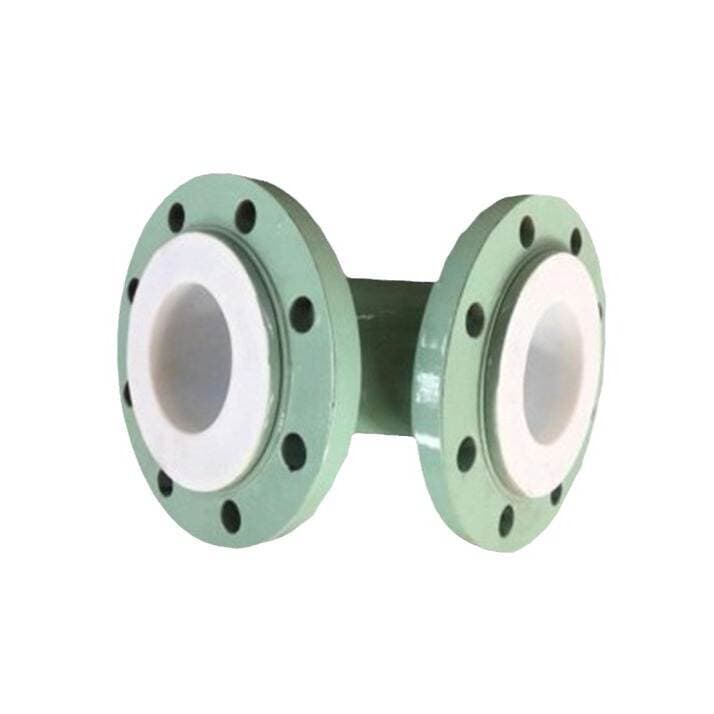 Karbon poladdan hazırlanmış, flüorpolimer (PTFE) astarlı borular və fitinqlər, üçtərəfli, dördtərəfli və dirsəklər daxil olmaqla, sənaye istifadəsi üçün 5