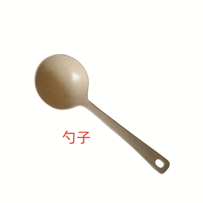 Straw spoon