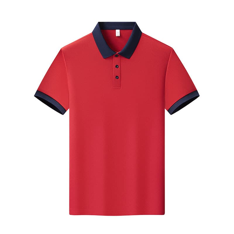 Bright red & navy blue