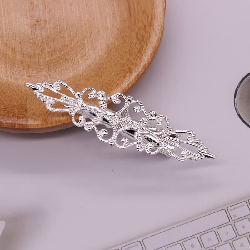Long clip Silver