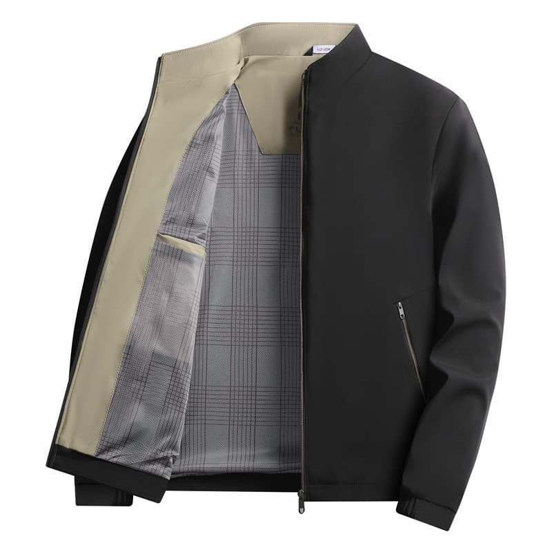 Black stand collar
